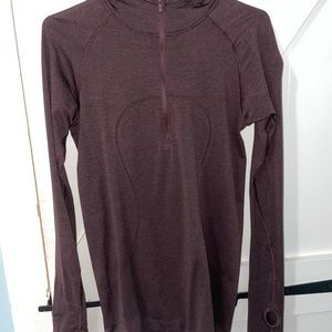 Lululemon swiftly tech long sleeve zip up hoodie size 10